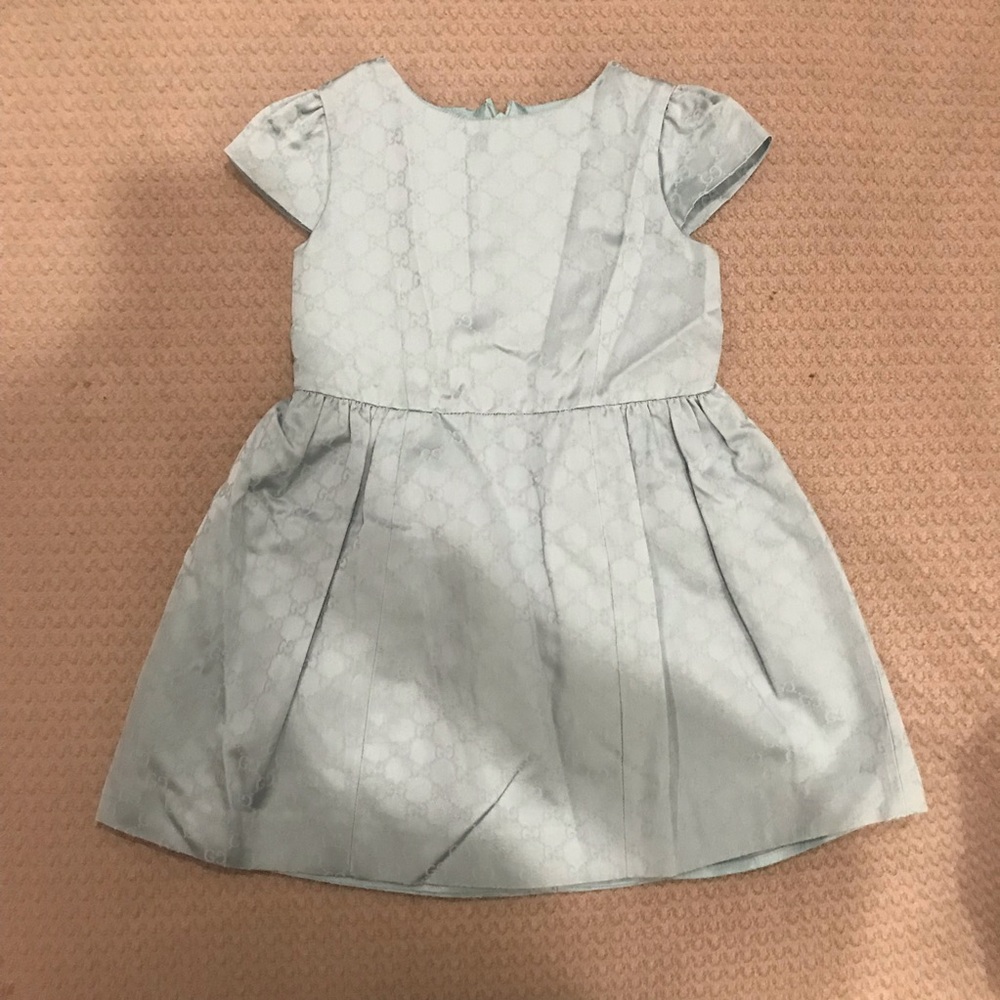 Gucci Kids Dress in Light Gray